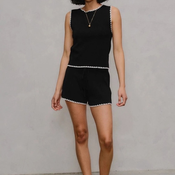 Endless Blu Knit Shorts - Picture 5 of 5
